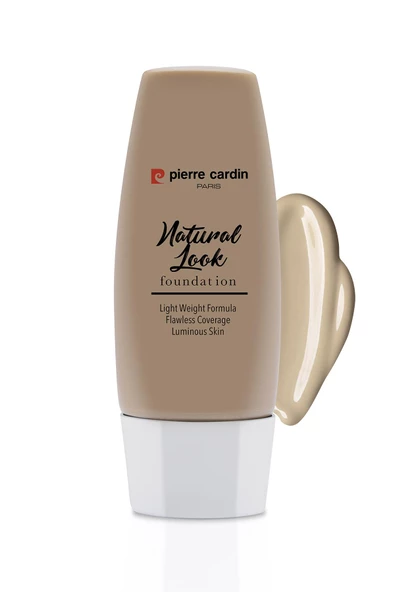 Pierre Cardin Natural Look Doğal Görünüm Veren Fondöten - Fair - 5