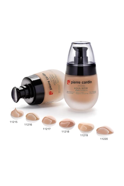 Pierre Cardin Aqua Wow Mineralli Su Bazlı Fondöten Light Skin With Neutral - 8