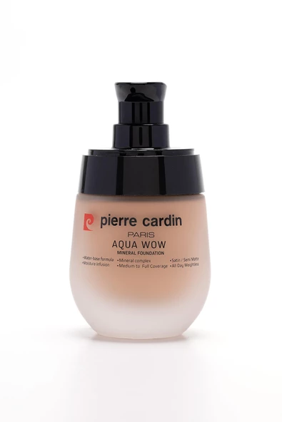 Pierre Cardin Aqua Wow Mineralli Su Bazlı Fondöten Tawny Beige with Warm Neutral - 7