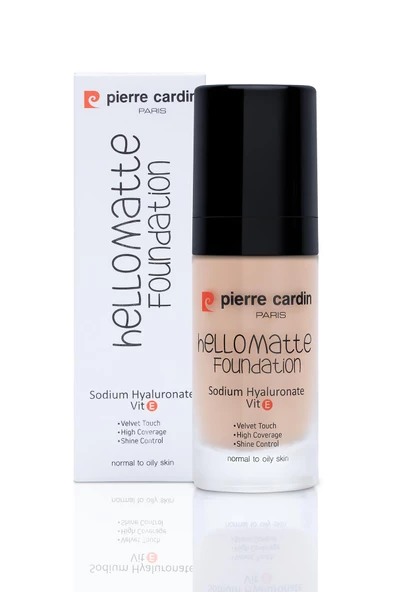 Pierre Cardin HelloMatte Foundation - Medium Beige - 30 ML - 2