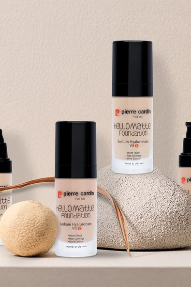 Pierre Cardin HelloMatte Foundation - Tawny Beige - 30 ML