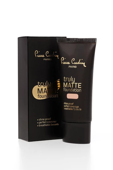 Pierre Cardin Truly Matte Foundation -  Ivory Buff - 4