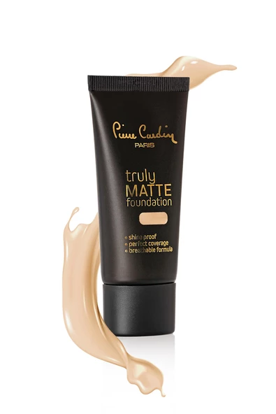 Pierre Cardin Truly Matte Foundation - Nude Buff - 6
