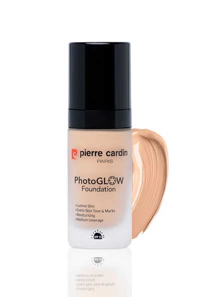 Pierre Cardin Photoglow Aydınlık Veren Fondöten Tawny Beige with Warm Neutral