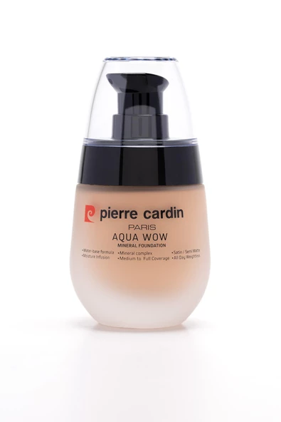 Pierre Cardin Aqua Wow Mineralli Su Bazlı Fondöten Light Skin With Neutral - 6