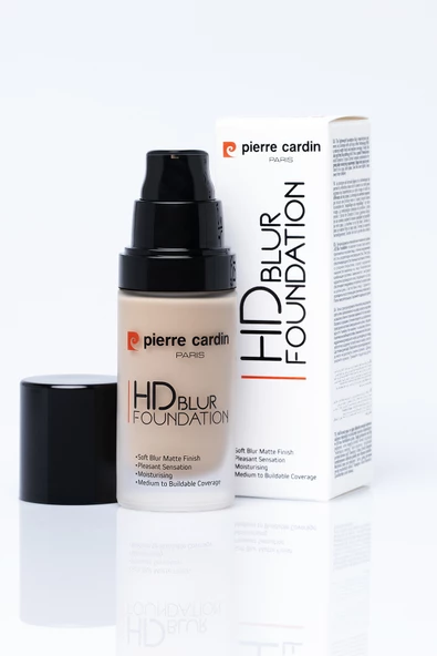 Pierre Cardin Hd Blur Pürüzsüz Görünüm Veren Mat Fondöten Beige - 30 ML