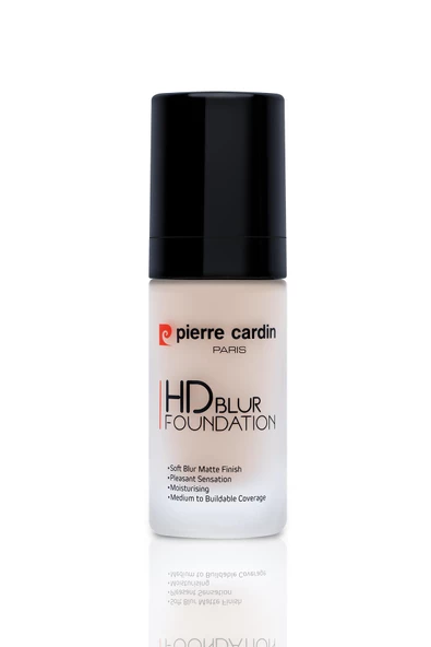 Pierre Cardin Hd Blur Pürüzsüz Görünüm Veren Mat Fondöten - Fair - 30ML - 3
