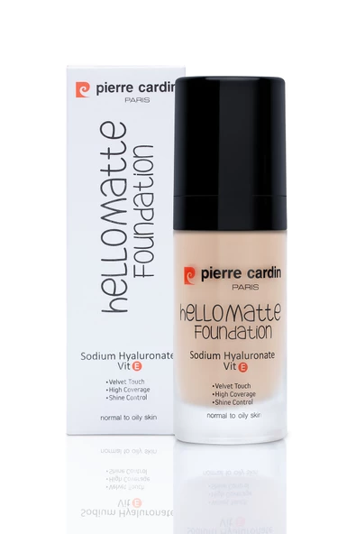 Pierre Cardin HelloMatte Foundation - Sun Beige - 30 ML