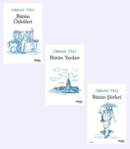 Orhan Veli Bütün Yazıları Bütün Şiirleri Bütün Öyküleri 3 Kitap