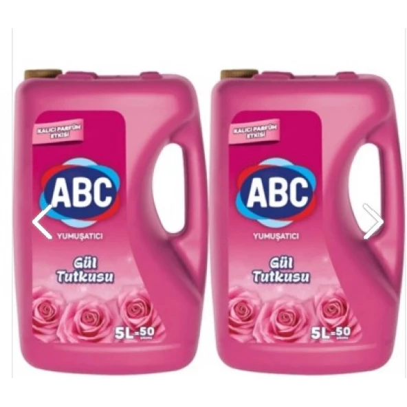 Abc Yumusatıcı 5Lt Gul*2 Lı