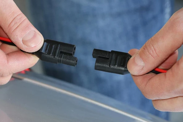 Black+Decker Bxa27 Halka Terminalli Akü Şarj Bağlantı Kablosu Ve Akü Şarj Göstergesi - 3