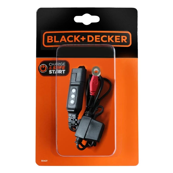 Black+Decker Bxa27 Halka Terminalli Akü Şarj Bağlantı Kablosu Ve Akü Şarj Göstergesi - 5