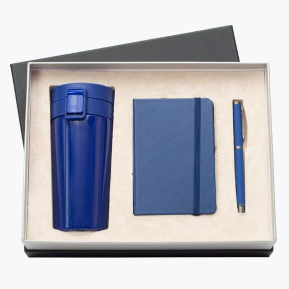 Özel Kutusunda Premium Termos Defter Kalem Set - 3