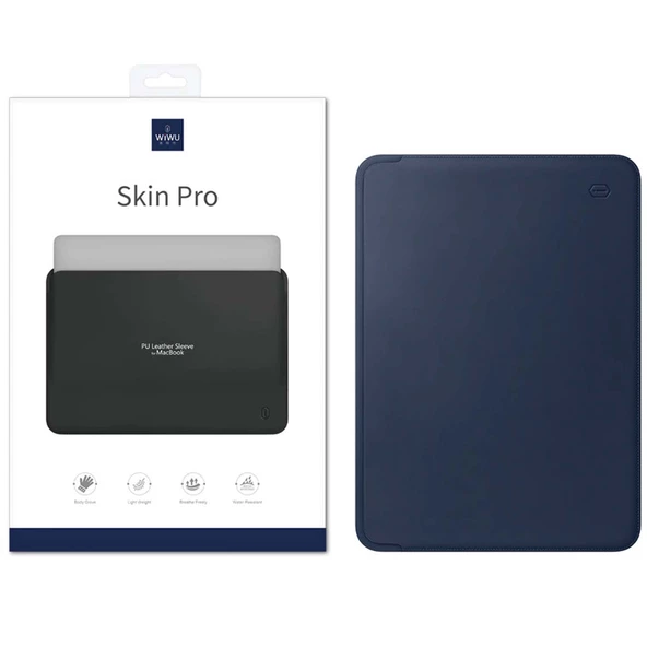 Bilgisayar Kılıfı El Çantası Deri Laptop Çantası Macbook Air Pro Kılıfı 13 inç Kese Kılıfı Wiwu - 12
