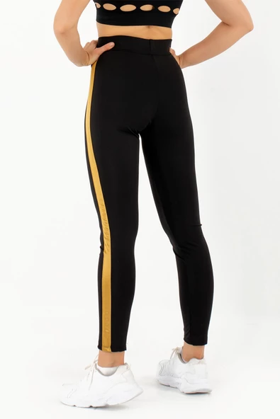 DoReMi Active Sportive Kalın Çizgili Tayt-878 - 7