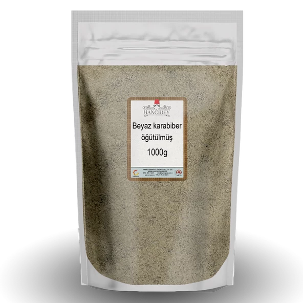 Beyaz Karabiber Öğütülmüş 1 Kg