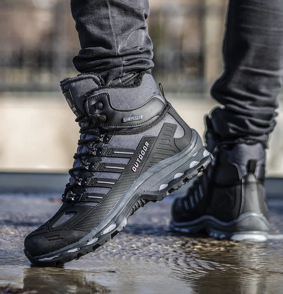 Ayakkabix 1823 Su ve Soğuka Dayanıklı Fermuarlı Erkek Bot - 8