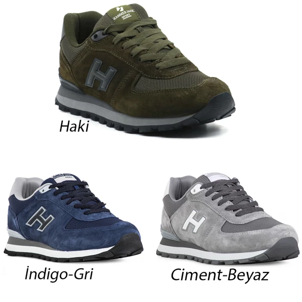 Hammer Jack Ferum Hakiki Deri Erkek Kadın Spor Ayakkabı - 6