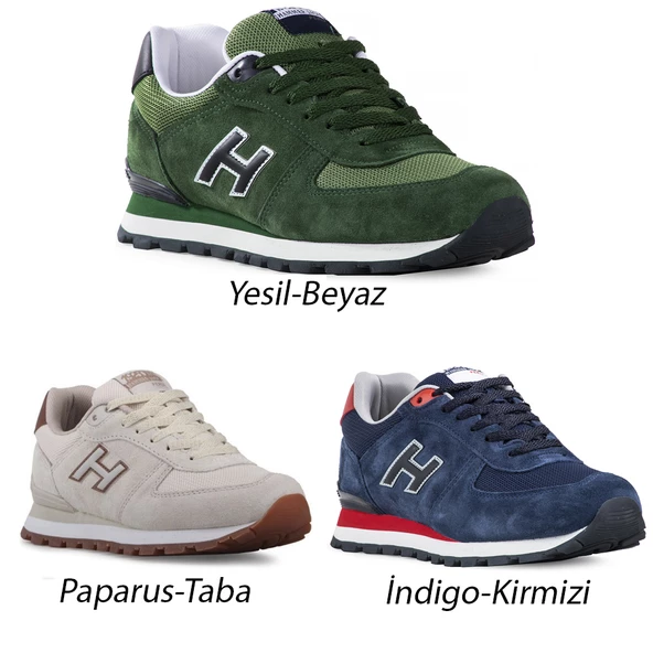 Hammer Jack Ferum Hakiki Deri Erkek Kadın Spor Ayakkabı - 5