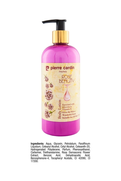 Pierre Cardin Body Lotion 400 ML - Rose Beauty Vücut Losyonu - 7