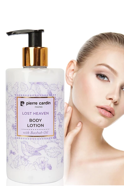 Pierre Cardin Lost Heaven Babobab Yağı İçeren Besleyici ve  Nemlendirici Vücut Losyonu - 350 ML