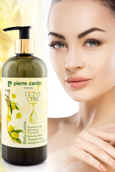 Pierre Cardin Body Lotion 400 ML - Olive Care Vücut Losyonu - 2