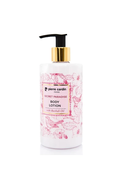 Pierre Cardin Secret Paradise Babobab Yağı İçeren Besleyici ve Nemlendirici Vücut Losyonu - 350 ML - 3
