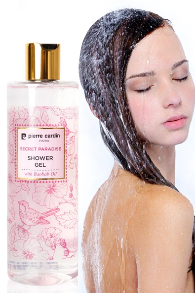 Pierre Cardin Secret Paradise E Vitaminli pH Dengeli Canlandırıcı Duş Jeli - 400 ML - 2