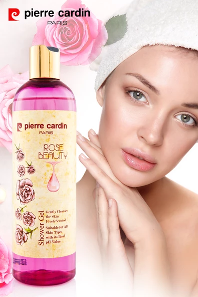 Pierre Cardin Gül Özlü E Vitaminli pH Dengeli Canlandırıcı Duş Jeli - 400 ML - 7