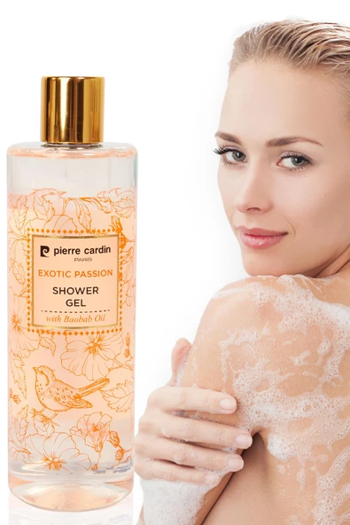 Pierre Cardin Exotic Passion E Vitaminli pH Dengeli Canlandırıcı Duş Jeli - 400 ML - 2