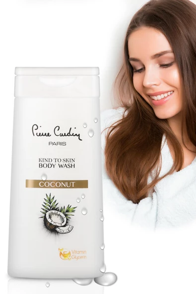 Pierre Cardin Kind to Skin Hindistan Cevizi Özlü Canlandırıcı Duş Jeli - 250 ml - 2