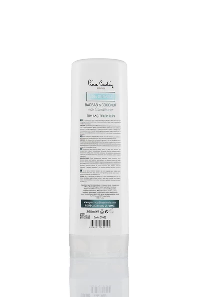 Pierre Cardin Aura Botanica Baobab ve Hindistan Cevizi Özlü Saç Kremi 360 ML - 4