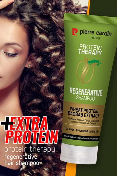 Pierre Cardin Protein Therapy Baobab Özlü Buğday Proteinli Canlandırıcı Saç Bakım Şampuanı 250 ml - 2
