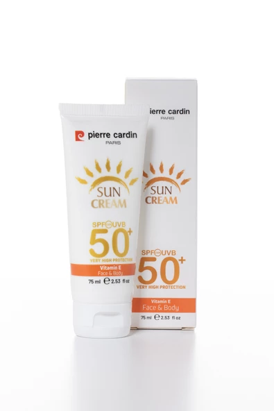 Pierre Cardin Koruyucu Güneş Kremi 50+ SPF Çok Yüksek Koruma - 75 ML