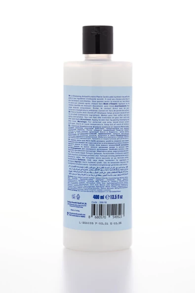 Pierre Cardin Anti-Dandruff Shampoo - Kepek Önleyici Şampuan 400 ml - 5
