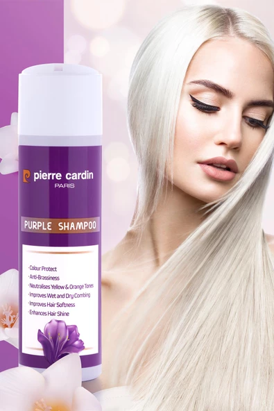 Pierre Cardin Turunculaşma Karşıtı Mor Şampuan 200 ml - 7