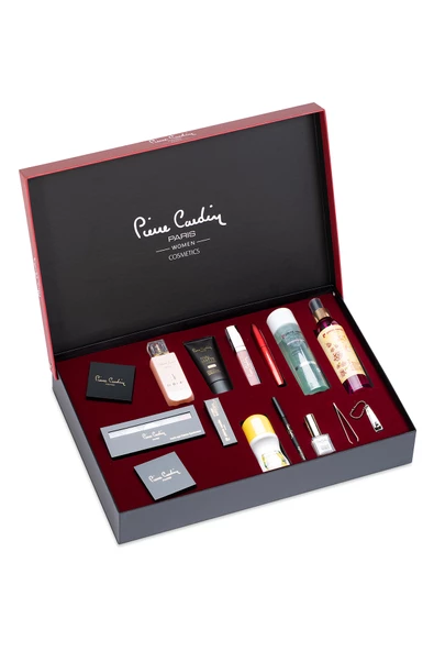Pierre Cardin Penumbra Bayan Kozmetik Çeyiz Seti 15'Li