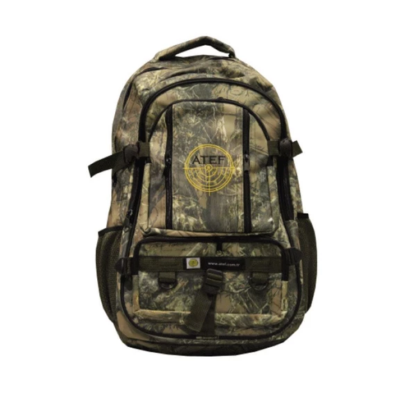 Atef A-001 Orman Desenli İpli Sırt Çantası