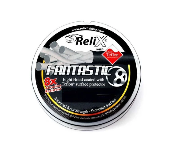 Relix Fantastic 8x 15 Mm 150 Mt İpek Misina