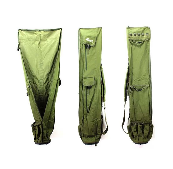 Carpers 3 Gözlü Kamış Çanta Haki 160cm