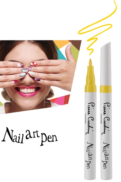 Pierre Cardin Nail Art Pen Tırnak Kalemi - Sunshine - Resim 2