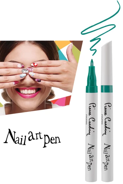 Pierre Cardin Nail Art Pen Tırnak Kalemi - Spring Green - 2