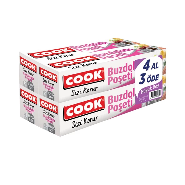 Cook Buzd.Posetı 4Lu Byk Boy - 2