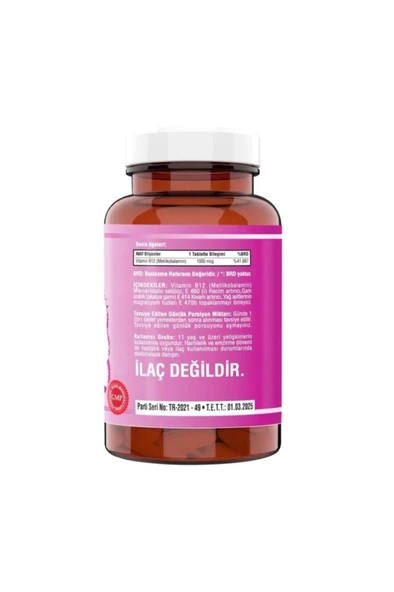 NCS Vitamin B12 1000 Mcg 120 Tablet - 2