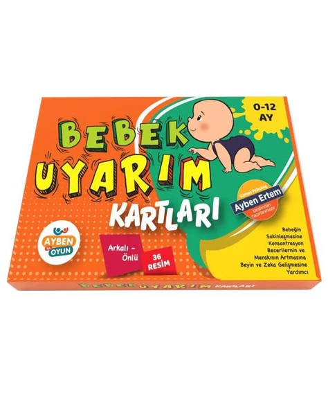 Bebek Uyarım Kartları 0-12 Ay Ayben