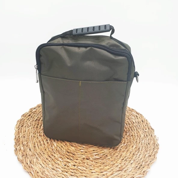 Yatay Fermuarlı Model Büyük Boy Erkek El Çantası - 9