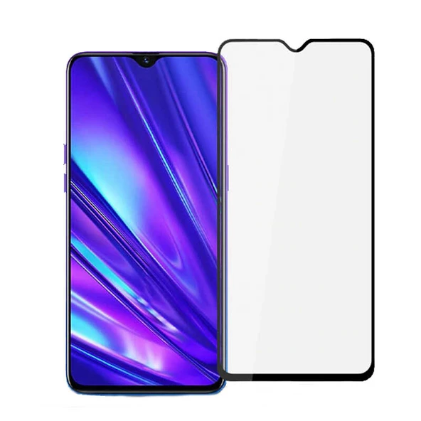 Xiaomi Redmi 9T Kenarları Kırılmaya Dayanıklı Cam Ekran Koruyucu