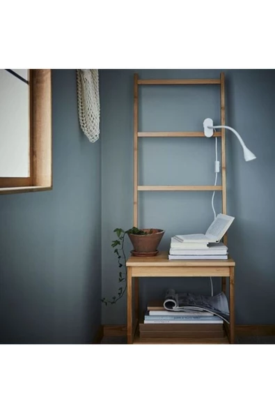 IKEA Navlınge Led Beyaz Mandallı Spot Masa Çalışma Lambası - 4