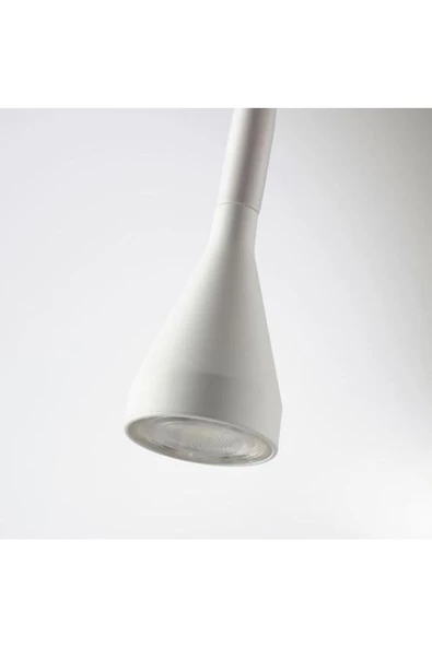 IKEA Navlınge Led Beyaz Mandallı Spot Masa Çalışma Lambası - 5