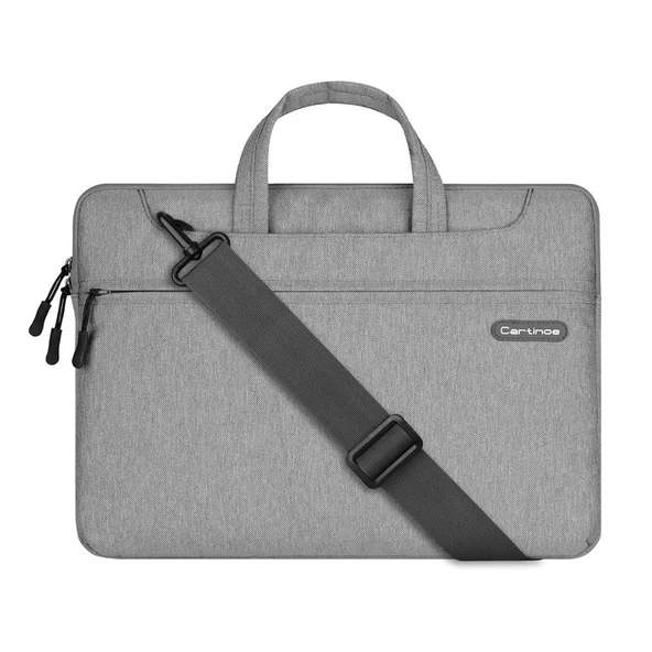 Laptop Çantası 13 inç Bilgisayar Çantası Macbook Çantası Notebook Evrak Çantası Omuz Çantası Askılı Cartinoe - 5